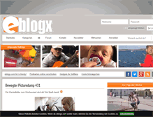 Tablet Screenshot of eblogx.com